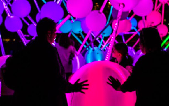 Affinity: an interactive sensory experience in Southampton for We are Placemaking