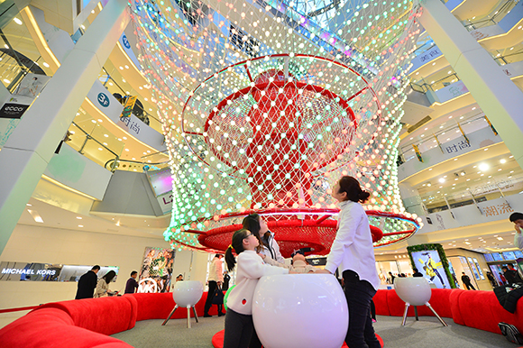 Festive Celebrations: Five Interactive Installations for Beijing APM and NTP Malls
