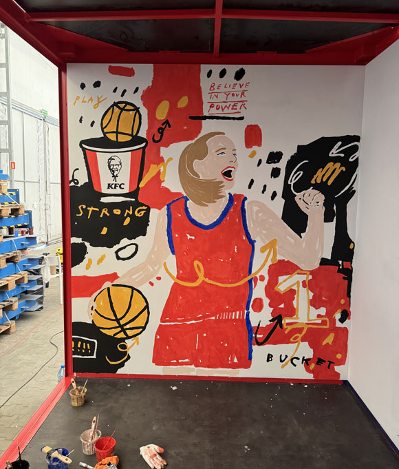 The Art of Basketball: Simone Brillarelli x KFC x FIBA 3x3 World Cup