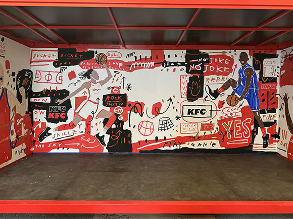 The Art of Basketball: Simone Brillarelli x KFC x FIBA 3x3 World Cup