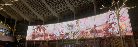 In Full Bloom: Eduardo Recife for China’s Indigo Mall installation