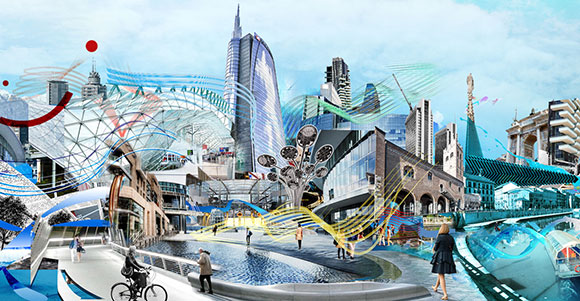 City of Flows: Unicredit commissions artwork to celebrate city of Milan