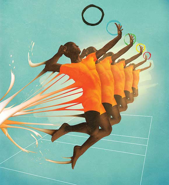 Start the Olympic year with Serbia’s Telenor calendar featuring BECHA