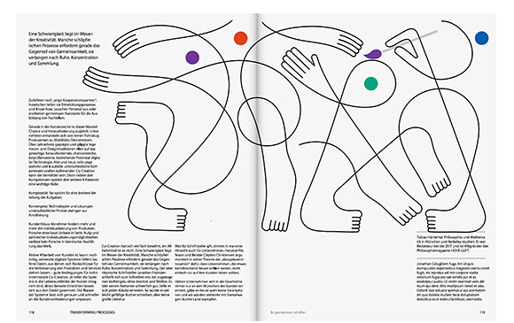 Making it together: Jonathan Calugi for Porsche Annual Report 2018