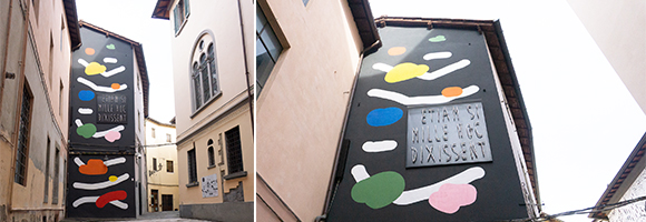 Jonathan Calugi Brings Bold Art to the Streets of Pistoia