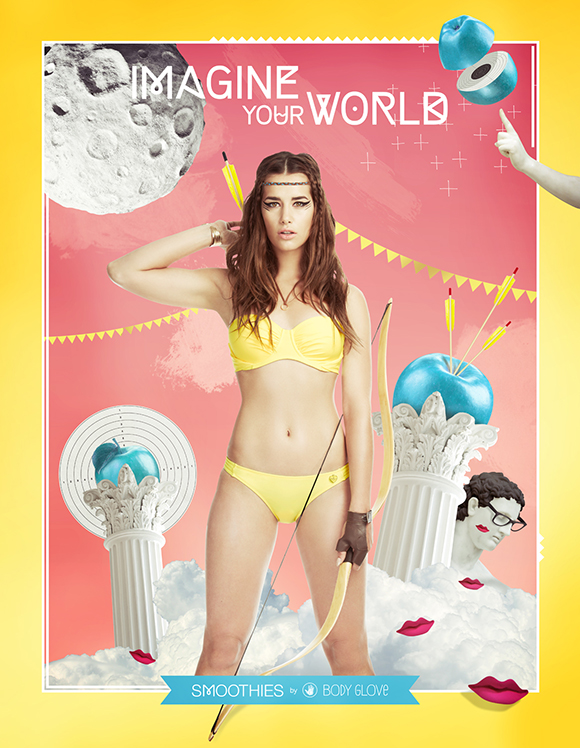 BECHA X BODY GLOVE’S SMOOTHIES: “IMAGINE  YOUR WORLD” AD CAMPAIGN