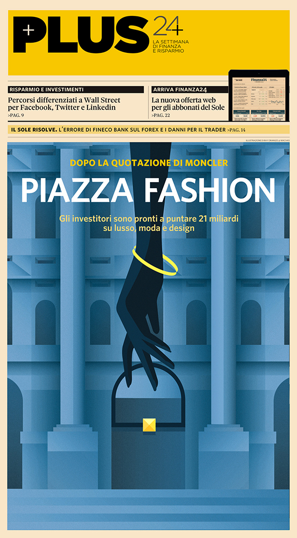 Piazza Fashion: Ray Oranges x Il Sole 24 Ore Plus