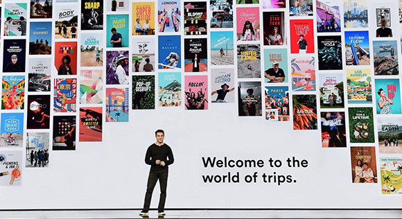 Airbnb’s Future of Travel app launch featuring Ray Oranges
