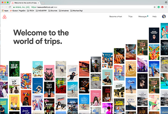 Airbnb’s Future of Travel app launch featuring Ray Oranges