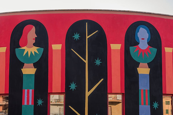 “L’Antiporta”: Agostino Iacurci’s new stunning mural