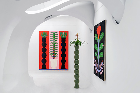 Of my abstract gardening: Agostino Iacurci’s solo show in Rome