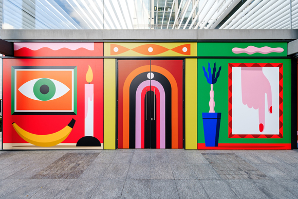 Eight Rooms: Agostino Iacurci at Principal Place Plaza, London