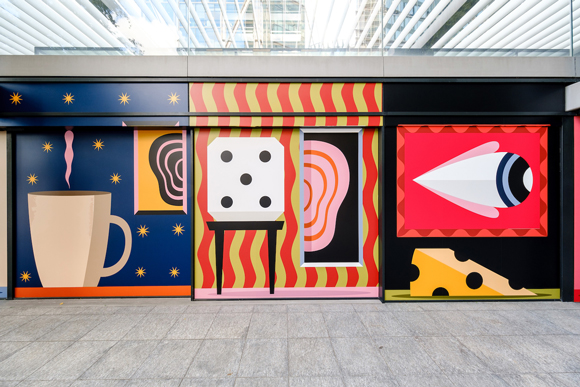 Eight Rooms: Agostino Iacurci at Principal Place Plaza, London