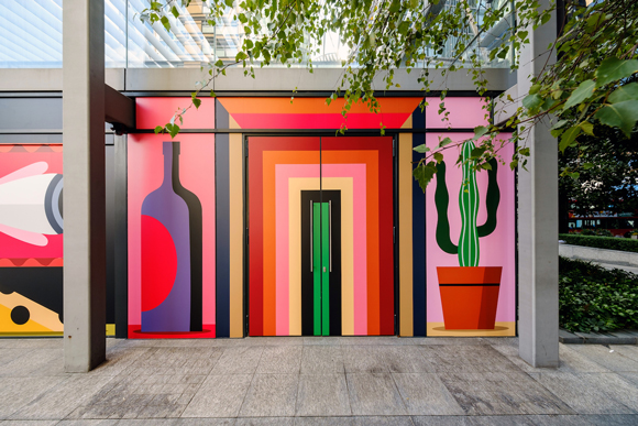 Eight Rooms: Agostino Iacurci at Principal Place Plaza, London