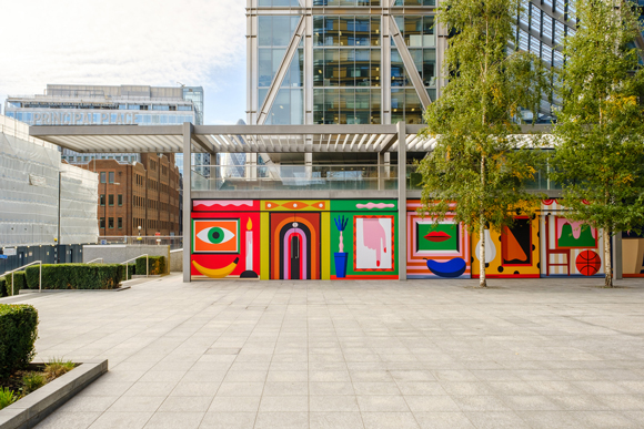 Eight Rooms: Agostino Iacurci at Principal Place Plaza, London