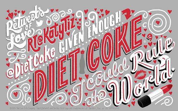 Jeff Rogers for Diet Coke’s Re-Tweets of Love