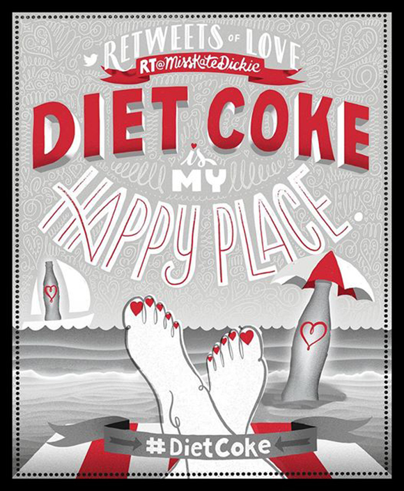 Jeff Rogers for Diet Coke’s Re-Tweets of Love