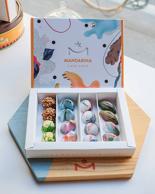 Cake My Day: Becha’s sweet packagings for Mandarina Cake