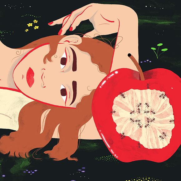 Giulia Conoscenti animates Dimartino’s song Agua, ¿dónde vas?