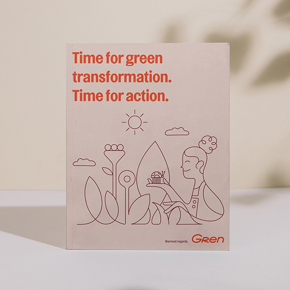 Jonathan Calugi’s warm illustrations for sustainable energy provider Gren