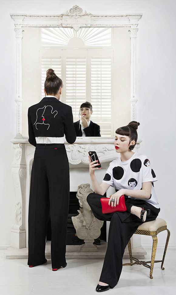 Less is more: Lulu Guinness x Jonathan Calugi capsule collection