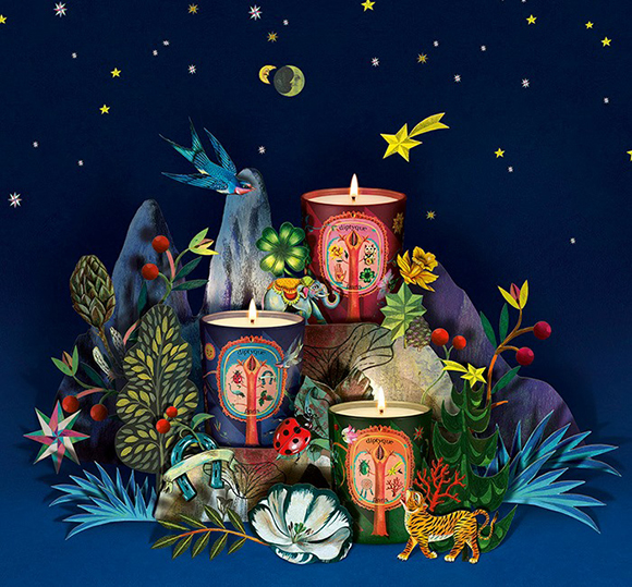 Lucky Charms Collection: Olaf Hajek for Diptyque