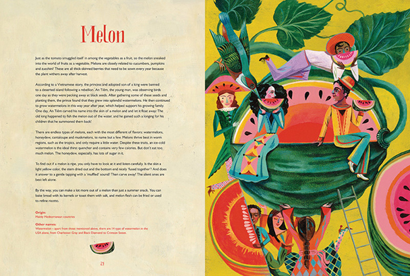 Fantastic Fruits: Olaf Hajek’s new book is out!