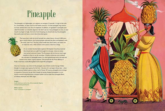 Fantastic Fruits: Olaf Hajek’s new book is out!