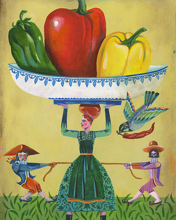 Veggie Power: A new enchanting book by Olaf Hajek!