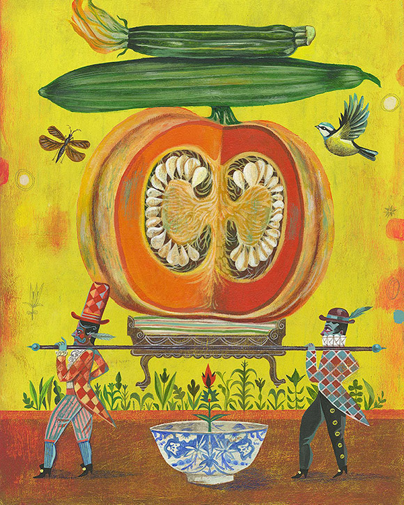 Veggie Power: A new enchanting book by Olaf Hajek!