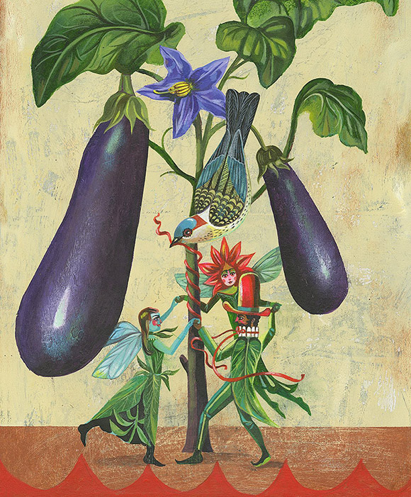 Veggie Power: A new enchanting book by Olaf Hajek!