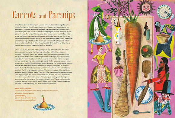 Veggie Power: A new enchanting book by Olaf Hajek!