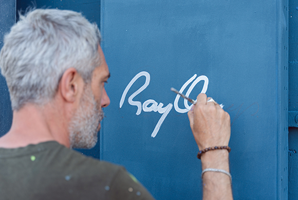 Ray Oranges x Fameccanica: celebrating 50 years of innovation through art