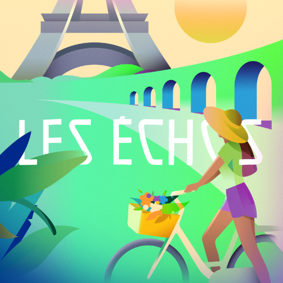 A Summer in Paris: Ray Oranges for Les Echos