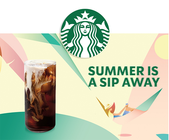 Summer is a sip away: Ray Oranges for Starbucks