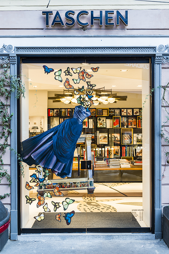 Wanda Barcelona x Taschen windows installation