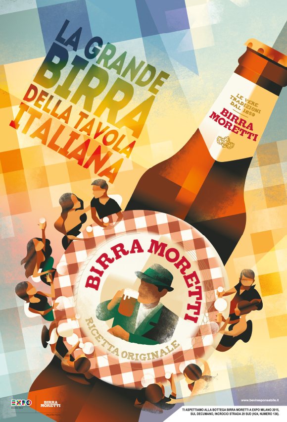 Back to the future: Birra Moretti’s EXPO 2015 campaign