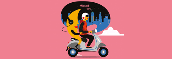 Together at Last: Agostino Iacurci for Vespa global campaign