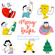 Miguel Angel Camprubi facebook stickers merry and bright