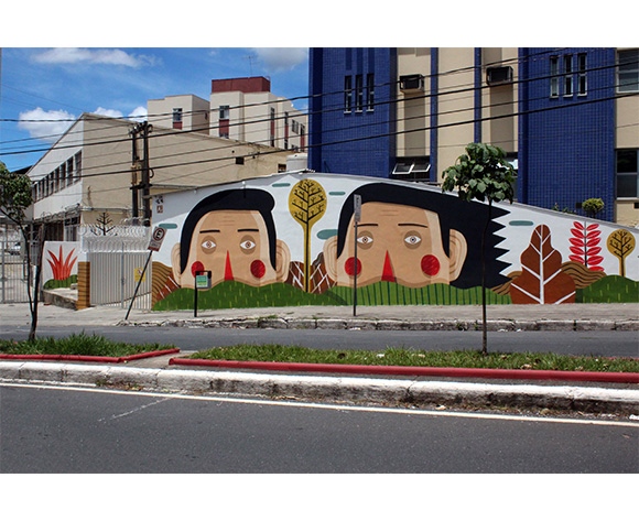 Agostino Iacurci Belo Horizonte Brazil Mural