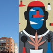 Agostino Iacurci Getafe Madrid Mural