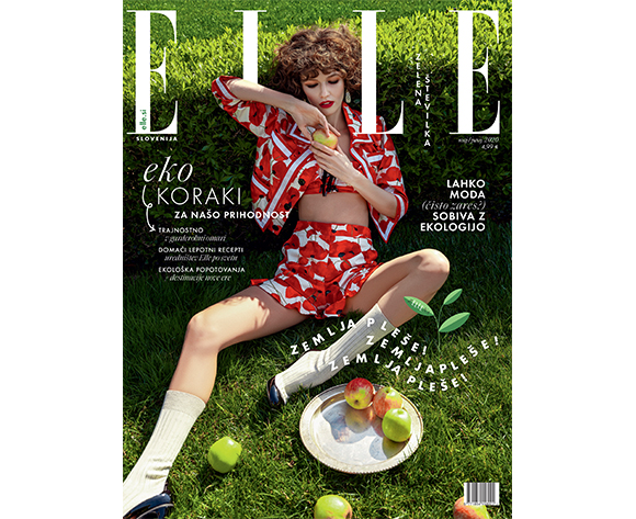 Elena Iv-Skaya ELLE Slovenia Cover