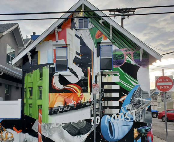 Machas James Dawe - Mural