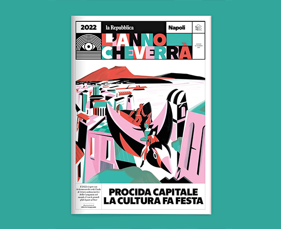 Machas Alberto Casagrande - La Repubblica Cover
