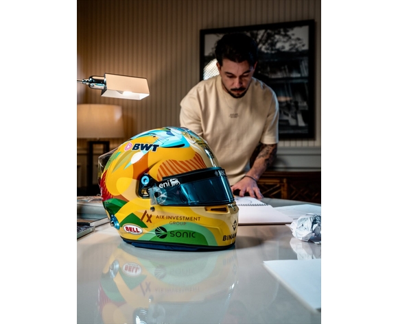 Fernando Chamarelli - F1 Helmet