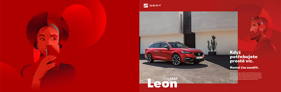 Ray Oranges collaborates with SEAT on the new Leon global launch campaign.